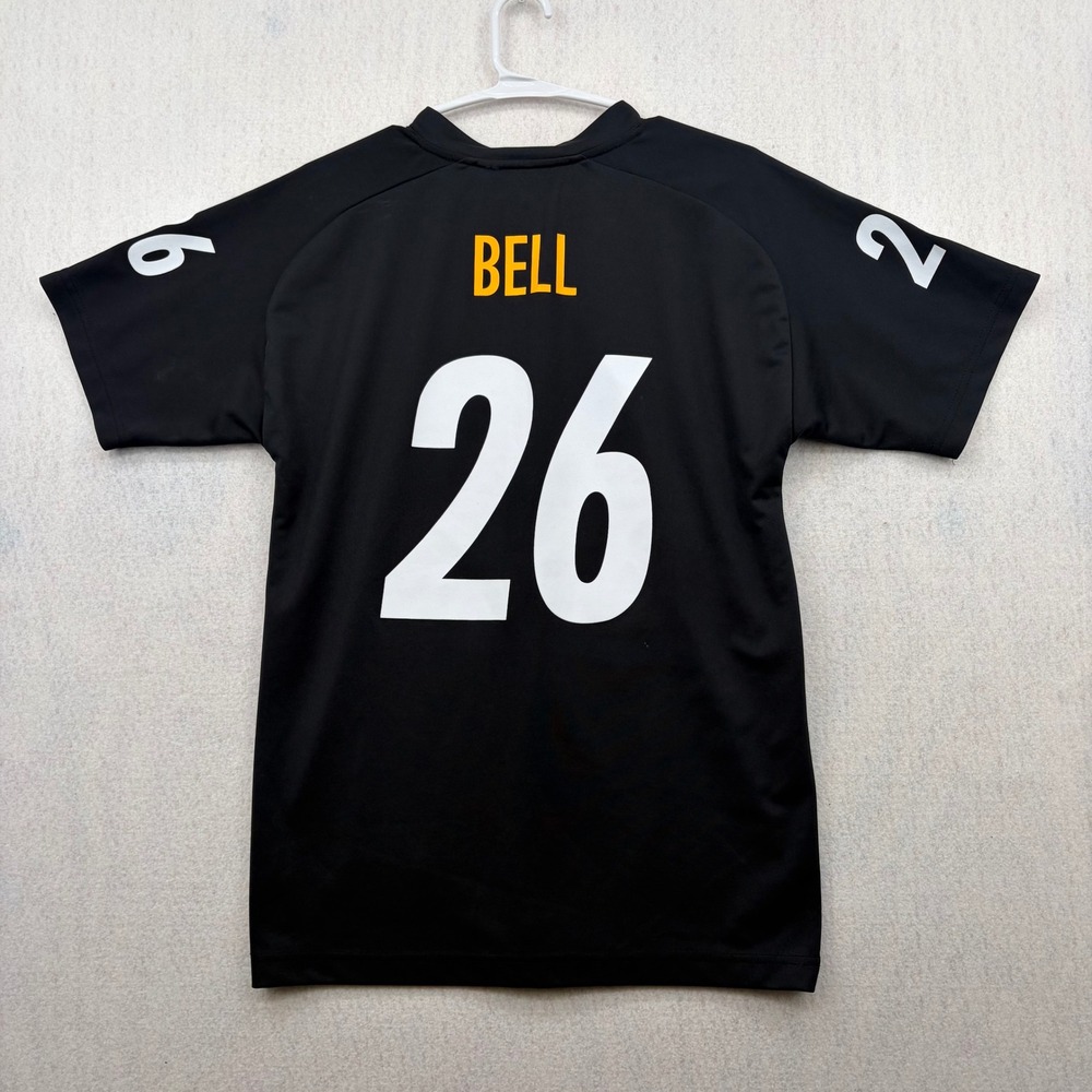 NFL Team Apparel Pittsburgh Steelers LeVeon Bell 26 Jersey Kids Large 14-16